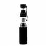 Термобутылка Button Black, черная
