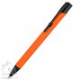 Ручка металлическая шариковая Crepa, оранжевая