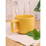 Чашка Jumbo в коробке матовая, желтая