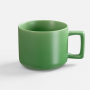 Чашка Jumbo в коробке матовая, зеленая