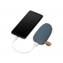 Внешний аккумулятор в форме камня Stone, 5200 mAh, темно-серый, пример использования