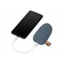 Внешний аккумулятор в форме камня Stone, 5200 mAh, темно-серый, пример использования