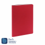 Ежедневник Bplanner 01, экокожа, красный
