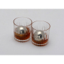 Набор охлаждающих шаров для виски Whiskey balls, пример использования