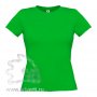 Футболка Women-Only, женская, зеленая
