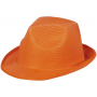Шляпа Trilby, оранжевая