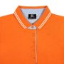 Поло RODI LADY 180, женское, оранжевое, воротник