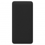 Внешний аккумулятор (powerbank) WeCharge Soft Touch, 10 000 mAH, Power Delivery (PD) 25.5W, со светящимся логотипом после гравировки, c цифровым дисплеем для контроля заряда, черный