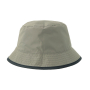 Панама двусторонняя BUCKET POCKET-S, темно-синяя с серым