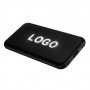 Внешний аккумулятор Kugo 10000 mAh с подсветкой гравировки, черный