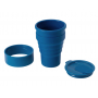 Силиконовый складной стакан GoCup, синий