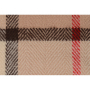 Плед акриловый Tartan, бежевый, узор