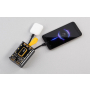 Зарядное устройство Shine 9000 mAh с LED-подсветкой, встроенными кабелями Type-C/Lightning/USB