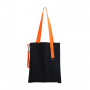 Шоппер Superbag black, оранжевый