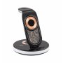 Беспроводная (15W) зарядная станция Tron с прозрачным корпусом и подсветкой