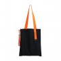 Шоппер Superbag black, оранжевый