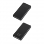 Зарядное устройство Ten 10000 mAh, черное