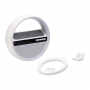 Bluetooth колонка Smart Orb 5Вт с беспроводным (15W) ЗУ, лампой, часами, FM радио