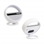 Bluetooth колонка Smart Orb 5Вт с беспроводным (15W) ЗУ, лампой, часами, FM радио
