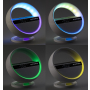 Bluetooth колонка Smart Orb 5Вт с беспроводным (15W) ЗУ, лампой, часами, FM радио
