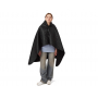 Плед-пончо 2-в-1 Cappy с капюшоном и мешком, черный