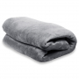 Плед мягкий флисовый Super Soft Comfort Travel, серый