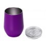 Вакуумная термокружка Sense в крафтовой упаковке, фиолетовая