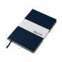 Бизнес-блокнот А5 С3 soft-touch с магнитным держателем для ручки, темно-синий