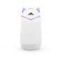Портативная колонка Mysound Kitty, белая, вид сзади