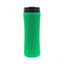 Термостакан Miora, зелёный, вид спереди