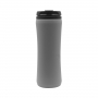 Термостакан Miora, серая, вид спереди