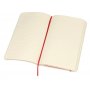 Записная книжка А5 Classic Soft, красная, открытая