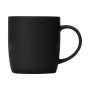 Кружка с покрытием soft-touch Dalgona, черная