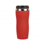 Термокружка Double wall mug С1 soft-touch, красная