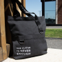 Шоппер Superbag ZIP, черный