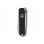 Нож-брелок VICTORINOX Classic SD Colors, черный