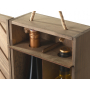 Коробка подарочная из массива дерева Two-bottle box