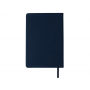Бизнес-блокнот А5 С3 soft-touch с магнитным держателем для ручки, темно-синий