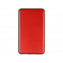 Портативное зарядное устройство Shell, 5000 mAh, красное, сверху