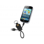 Кабель-брелок USB-MicroUSB Pelle, пример использования