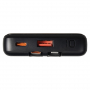 Внешний аккумулятор (powerbank) Stream 10, 10 000 mAH, с двумя зарядными шнурами, 22,5W (Ватт) super fast charge, Power Delivery (PD) 25.5W (dfnn), c цифровым дисплеем для контроля заряда
