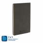 Бизнес-блокнот Bplanner.05, серый