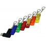USB-флешка промо с поворотным механизмом и однотонным металлическим клипом, все цвета