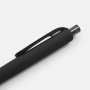 Ручка шариковая DS8 PRR-Т Soft Touch, черная