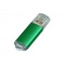 USB-флешка с прозрачным колпачком, зеленая