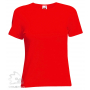 Футболка Lady-Fit Crew Neck T, женская, красная