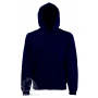 Толстовка Zip Through Hooded Sweat, мужская, Fruit of the Loom, США, темно-синяя