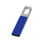 USB-флешка на 16 Гб Hook с карабином, синяя
