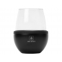 Тумблер для вина WINE KUZIE, черный