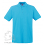Рубашка поло Premium Polo, мужская, лазурная